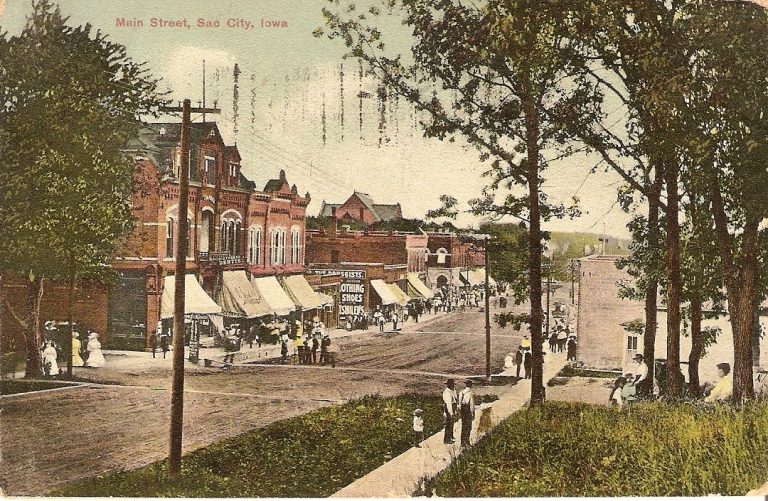 Downtown Sac City 1908