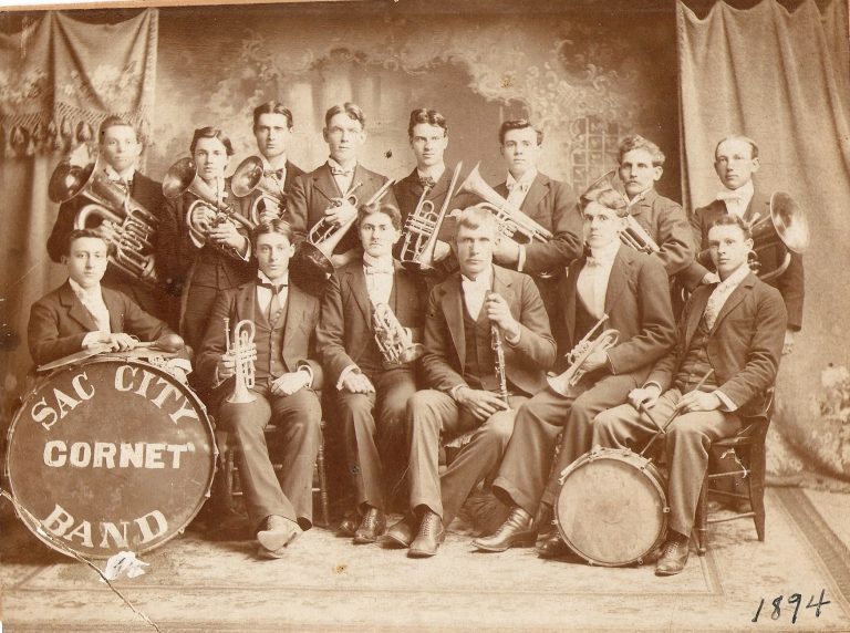 Sac City Cornet Band 1894