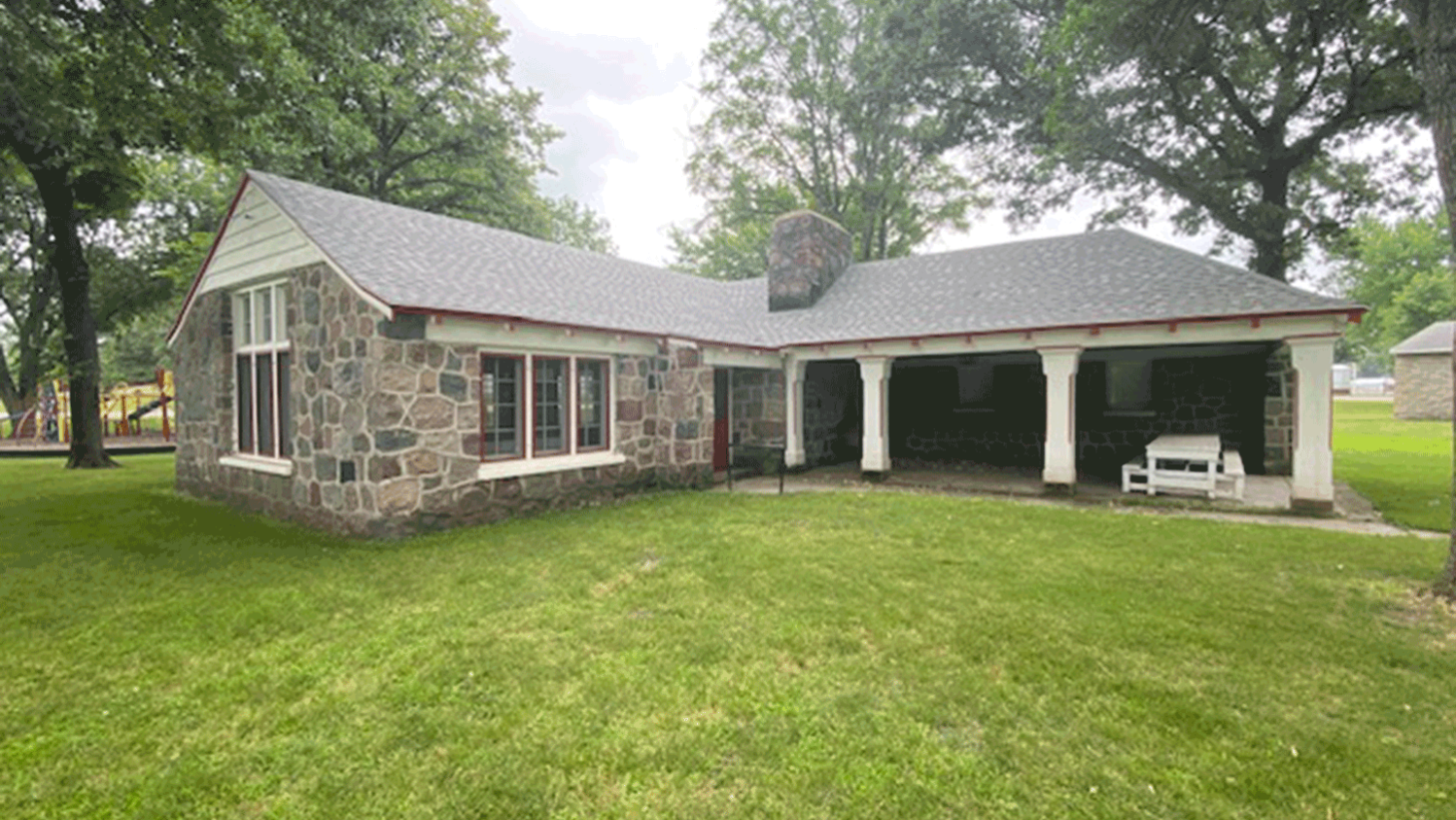 Chautauqua Park Stone Shelter