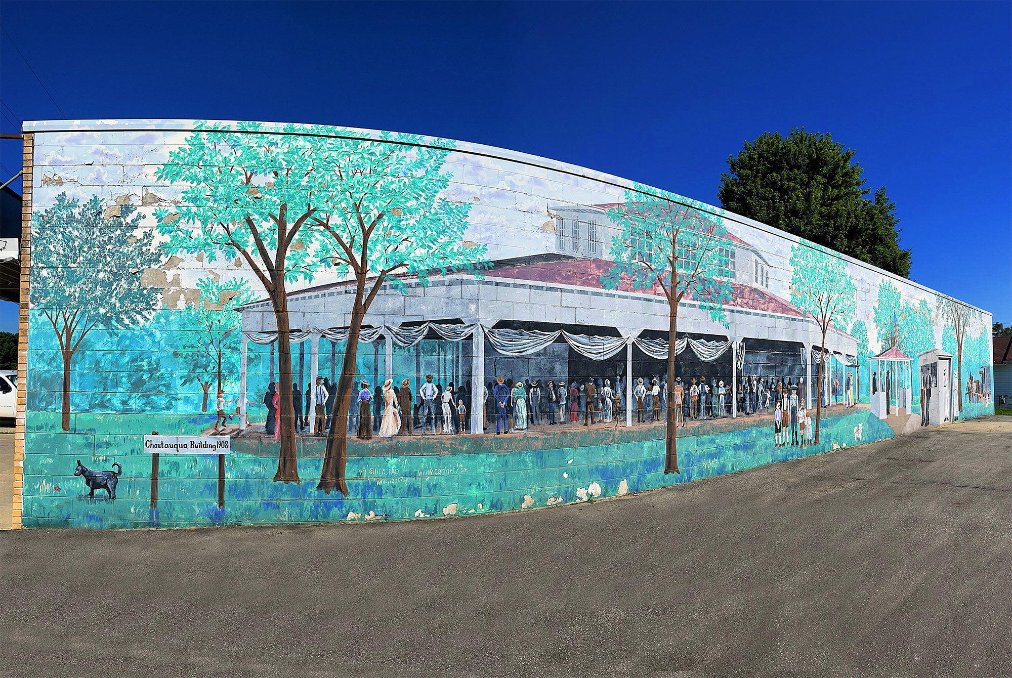 Chautauqua Park Mural